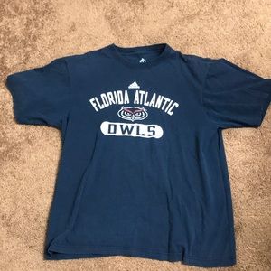Adidas t shirt Florida Atlantic University Owls